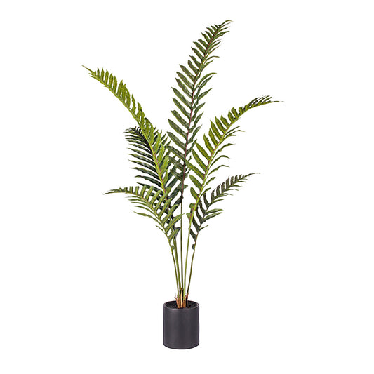 SOGA 150cm Artificial Green Rogue Hares Foot Fern Tree Fake Tropical Indoor Plant Home Office Decor • LUZ-APlantLGY156Q