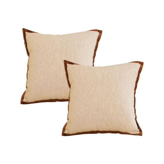 SOGA 2X 50cm Vintage Cover Square Decorative Beautiful with Polyester Made Throw Pillow • LUZ-FrenchCushion220X2