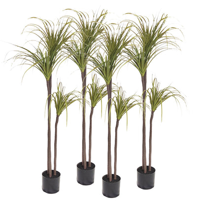 SOGA 4X 145cm Artificial Dracaena Plant Fake Potted, Simulation Tree Fake Plant Home Decor • LUZ-APlantFHL15584X4