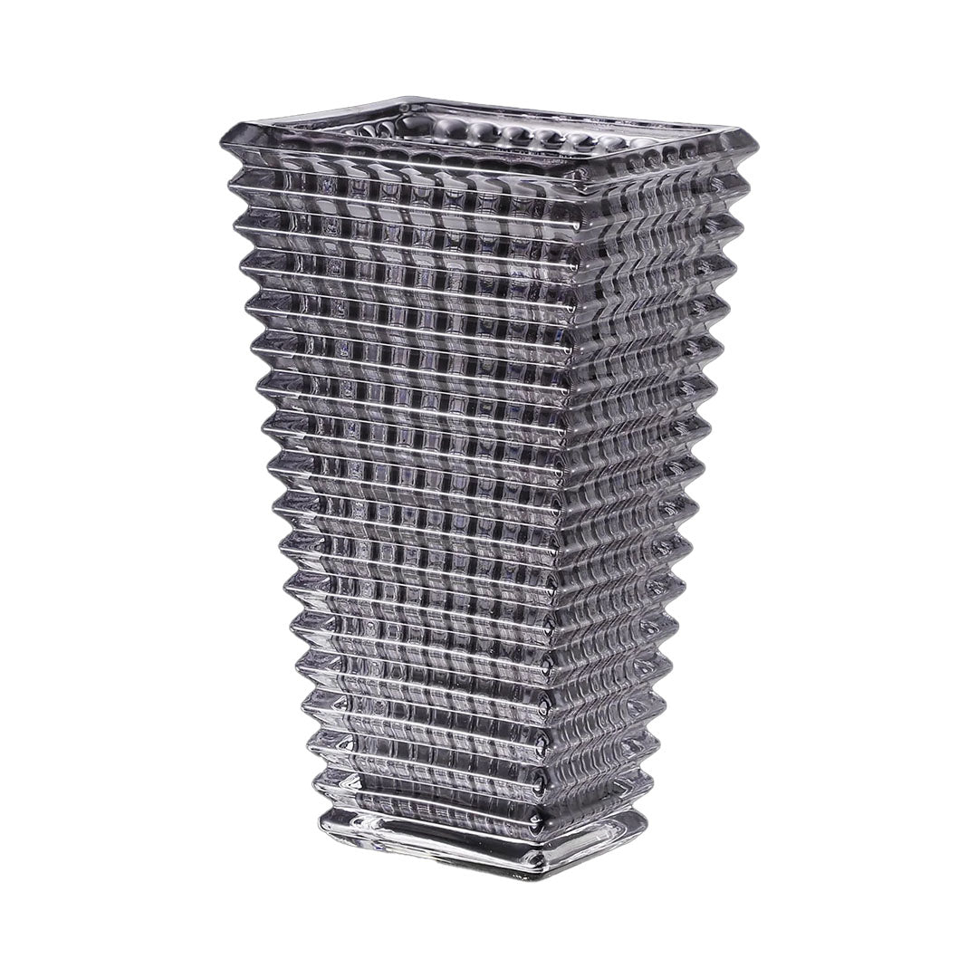 SOGA 22cm Modern Gray Ceramic Glass Vase Home Decor • LUZ-GVase225Grey