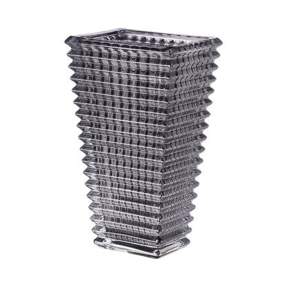 SOGA 22cm Modern Gray Ceramic Glass Vase Home Decor • LUZ-GVase225Grey