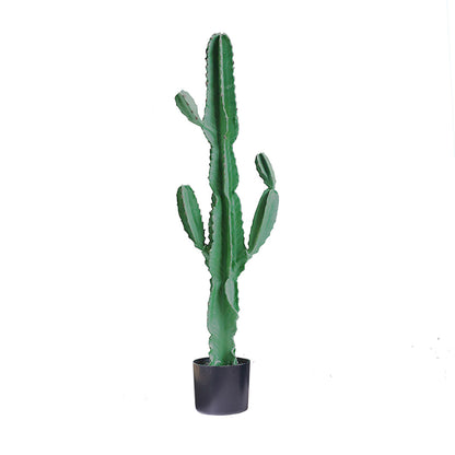 SOGA 120cm Green Artificial Indoor Cactus Tree Fake Plant Simulation Decorative 6 Heads • LUZ-APlantFH1206