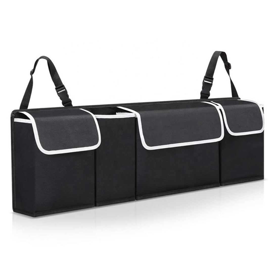 SOGA Oxford Cloth Car Storage Trunk Organiser Backseat Multi-Purpose Interior Accessories Black • LUZ-CarStorage4Bag