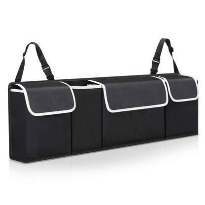 SOGA Oxford Cloth Car Storage Trunk Organiser Backseat Multi-Purpose Interior Accessories Black • LUZ-CarStorage4Bag