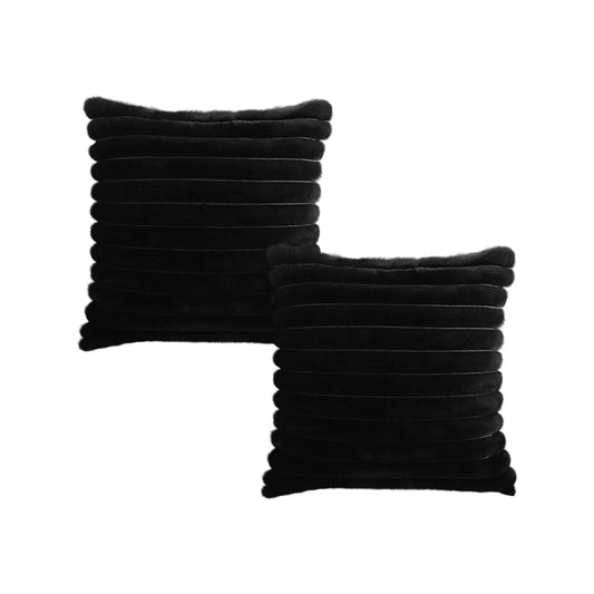 SOGA 2X 50cm Medieval-style Raised Pattern Fringed Lumbar Throw Pillow • LUZ-FrenchCushion213X2
