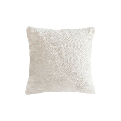 SOGA 50cm Beige Internet Celebrity 3D Arched Raised Pattern Throw Pillow • LUZ-FrenchCushion215