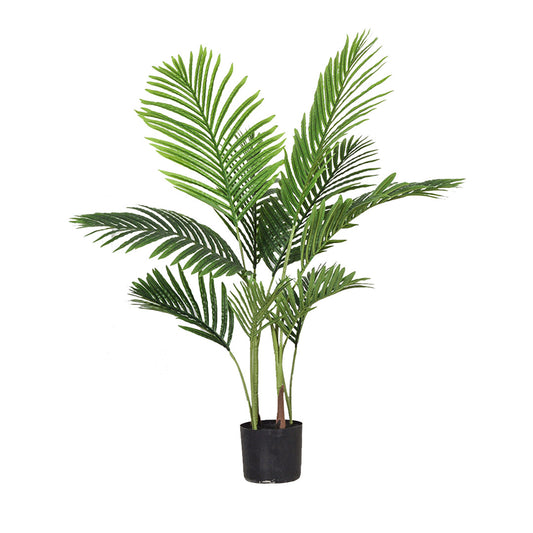 SOGA 145cm Green Artificial Indoor Swallowtail Sunflower Tree Fake Plant Simulation Decorative • LUZ-APlantFH14510