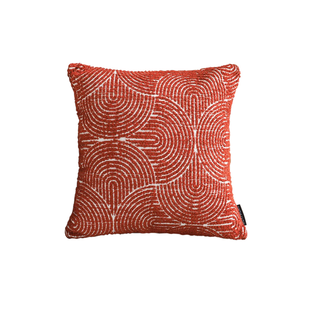 SOGA 50Cm Red Oversized Pillow Perfect Cinnabar Outdoor/Indoor Lumbar Throw Pillow • LUZ-FrenchCushion218