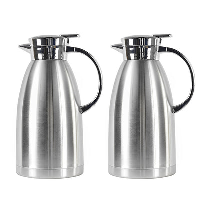 SOGA 2X 2.3L Stainless Steel Insulated Vacuum Flask Water Coffee Jug Thermal • LUZ-BottleWKE23X2