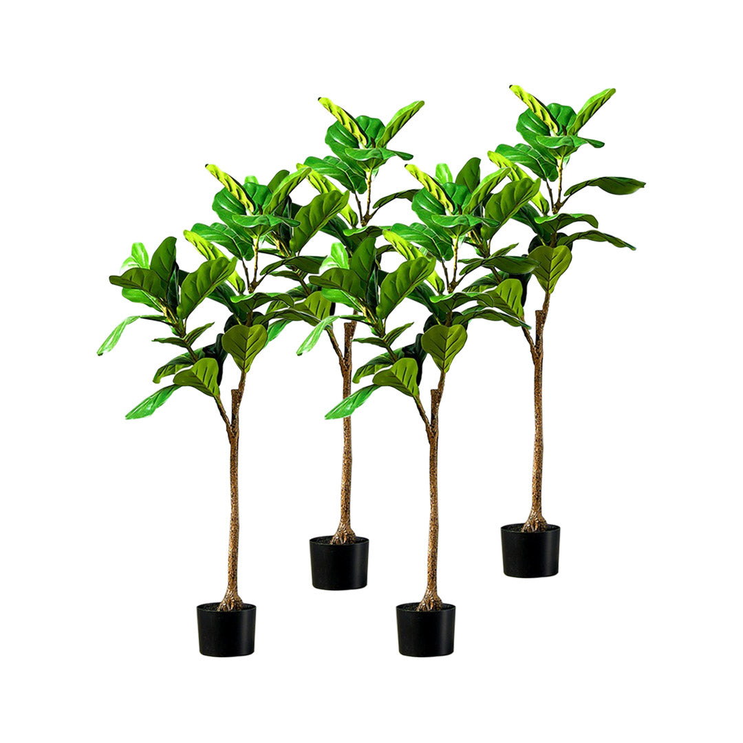 SOGA 4X 120cm Green Artificial Indoor Qin Yerong Tree Fake Plant Simulation Decorative • LUZ-APlantFH12024X4