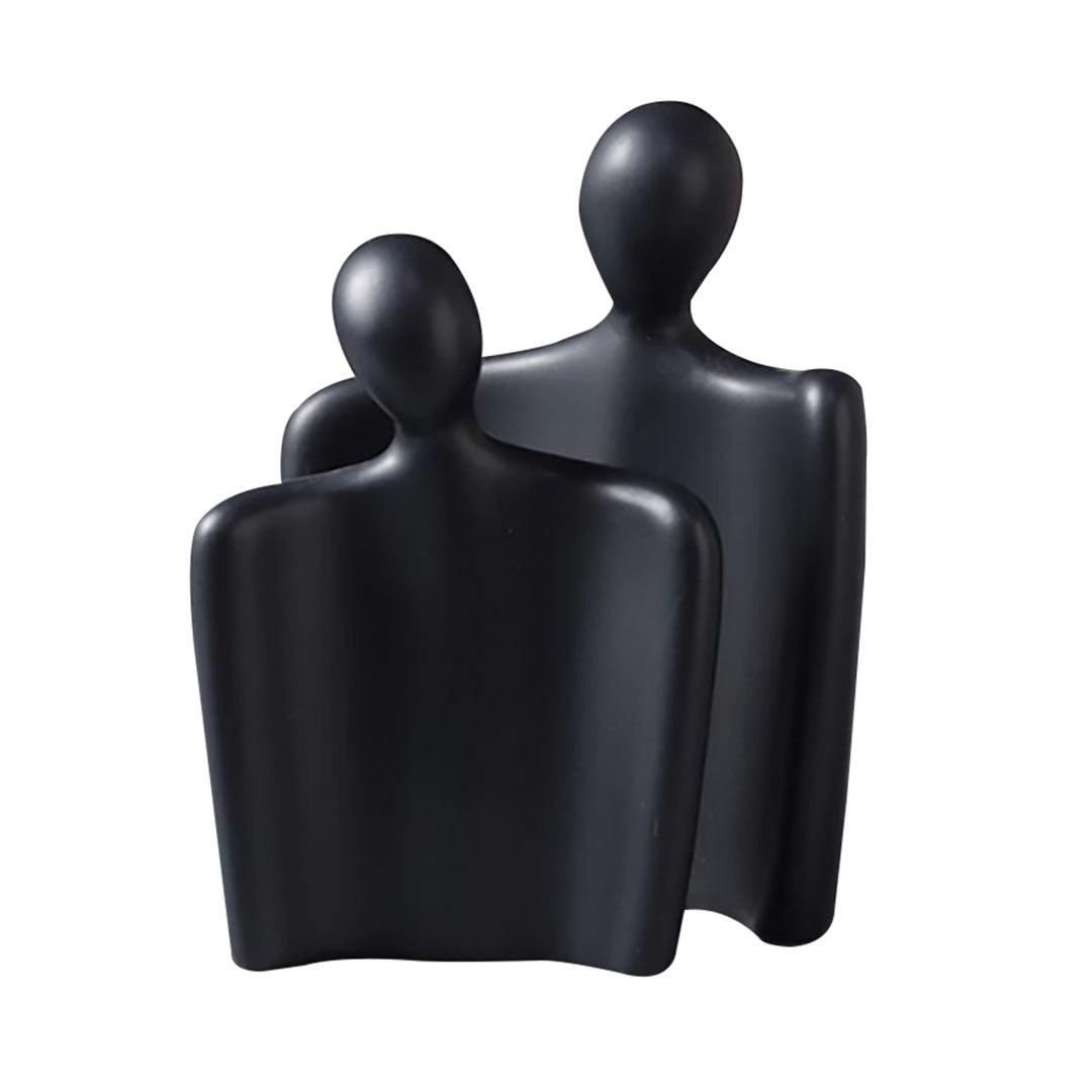 SOGA Ornament Set of 2 Abstract Human Figurine Sculptures Minimalist Modern Art Statues for Home Décor • LUZ-Ornament2949