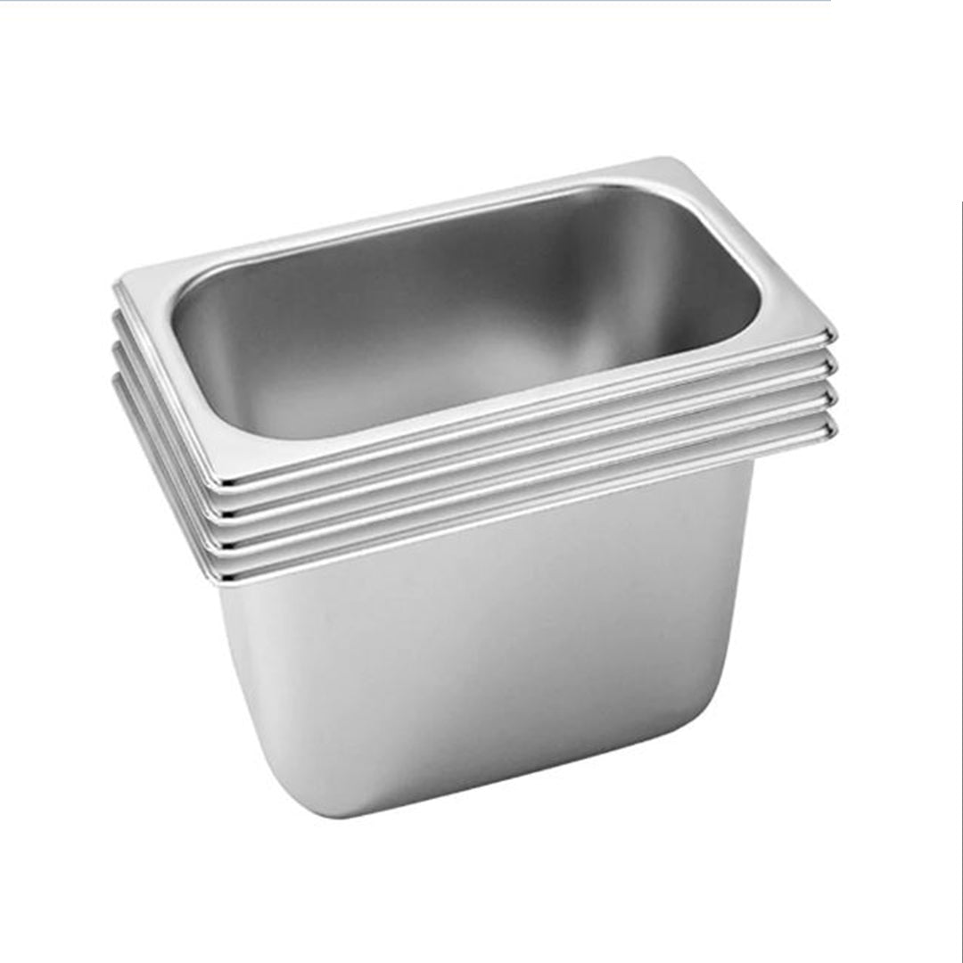 SOGA 4X Gastronorm GN Pan Full Size 1/3 GN Pan 20cm Deep Stainless Steel Tray • LUZ-GastronormPans5444X4