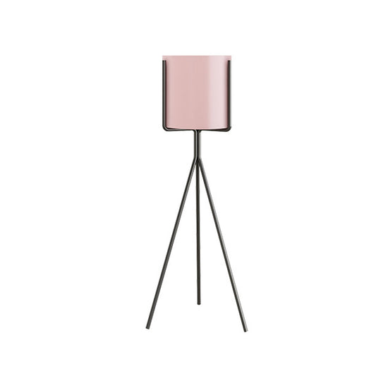 SOGA 70cm Tripod Flower Pot Plant Stand with Pink Flowerpot Holder Rack Indoor Display • LUZ-FPotH72PNK