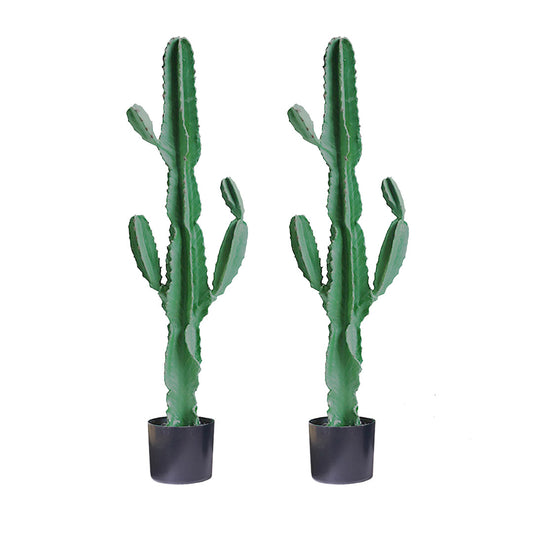 SOGA 2X 120cm Green Artificial Indoor Cactus Tree Fake Plant Simulation Decorative 6 Heads • LUZ-APlantFH1206X2