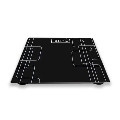 SOGA 180kg Electronic Talking Scale Weight Fitness Glass Bathroom Scale LCD Display • LUZ-TalkingScaleLines