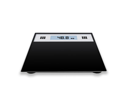 SOGA 2X 180kg Electronic Talking Scale Weight Fitness Glass Bathroom Scale LCD Display Stainless LUZ-TalkingScaleStainlessX2