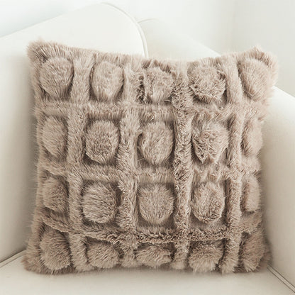 SOGA 2X 45cm Wabi-sabi Herringbone Plush Square Throw  Pillow • LUZ-FrenchCushion266X2