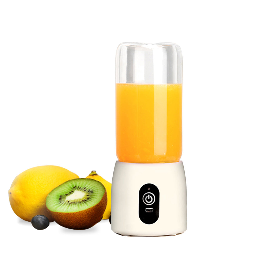 SOGA 2X Portable Mini USB Rechargeable Handheld Juice Extractor Fruit Mixer Juicer White • LUZ-JuicerMN2WhiteX2