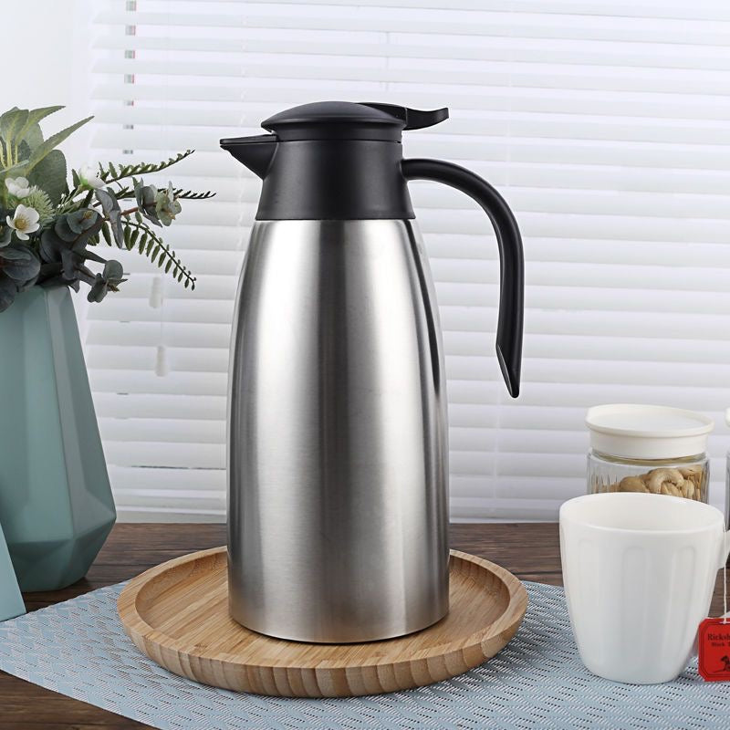 SOGA 2.0L Silver Color 3-Layer Stainless Steel Vacuum Durable Thermal Flask • LUZ-BottleWKE15