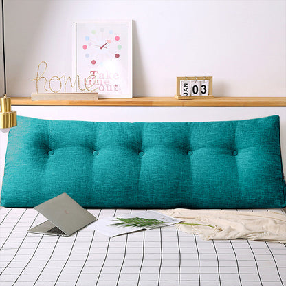 SOGA 2X 100cm Blue Green Triangular Wedge Bed Pillow Headboard Backrest Bedside Tatami Cushion Home Decor • LUZ-Pillow5111X2