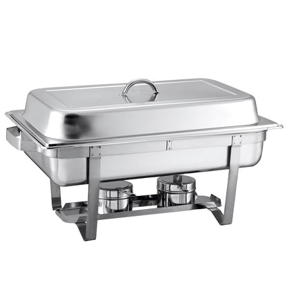 SOGA 9L Stainless Steel Chafing Food Warmer Catering Dish Full Size • LUZ-ChafingDish56301
