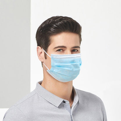 60 Pcs Anti Dust Filter Disposable Protective Sanitary Face Mask • LUZ-DMaskX50