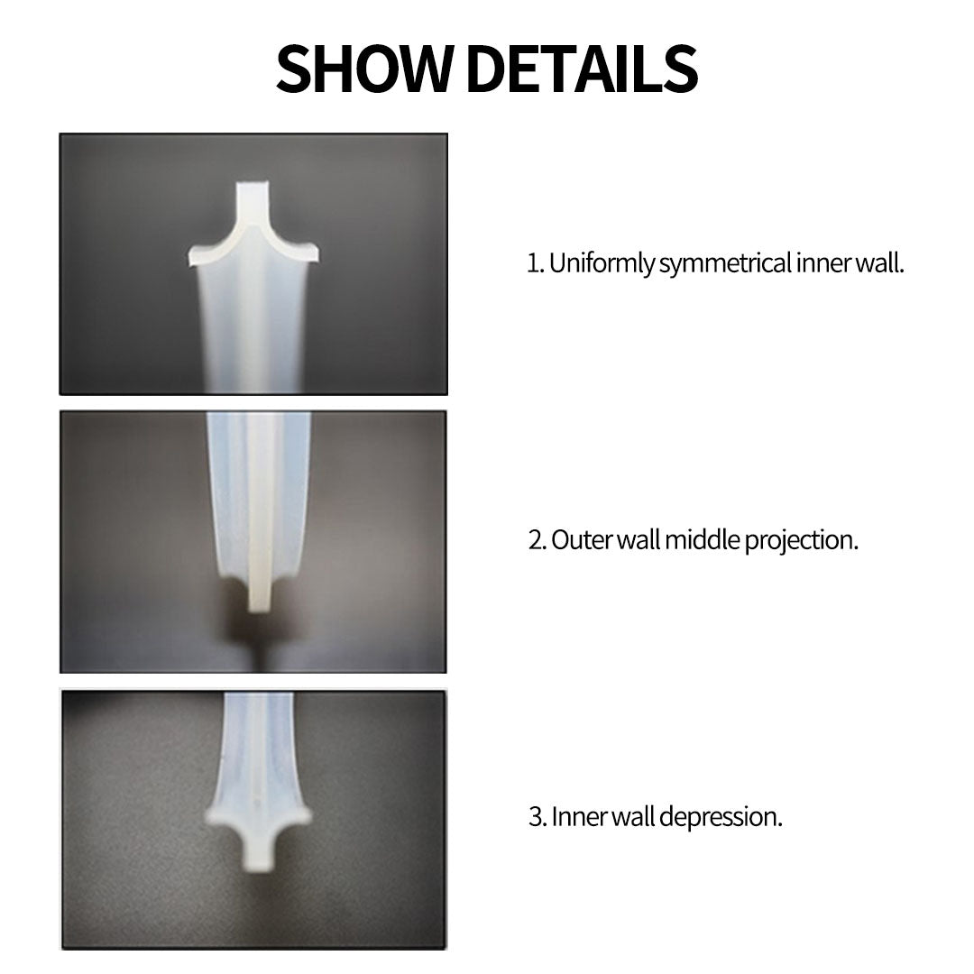 2X Silicone 3L Pressure Cooker Rubber Seal Ring Replacement Spare Parts • LUZ-SSPC3L18cm-JSEALX2