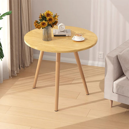SOGA 60x72cm Walnut Small Side Coffee Table Living Room Balcony Home Décor Style • LUZ-TableTea23