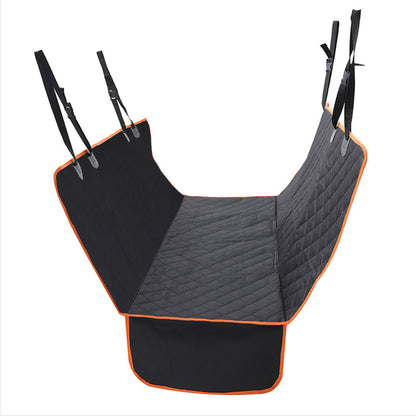 SOGA 600D Oxford Cloth Waterproof Dog Car Cover Back Seat Protector Hammock Pet Mat Black • LUZ-CarpetBag00