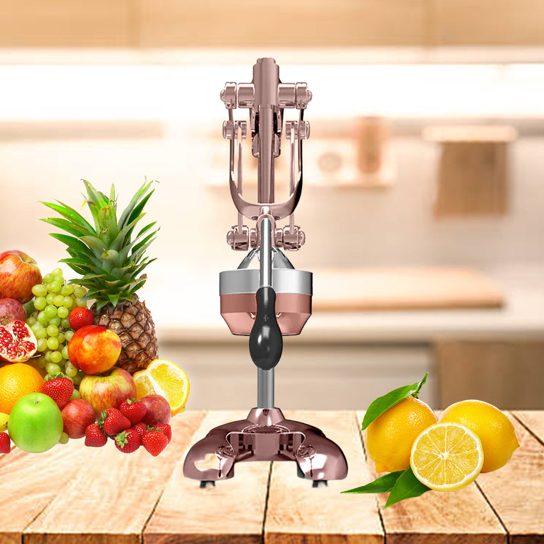 SOGA Stainless Steel Manual Juicer Hand Press Juice Extractor Squeezer Lemon Orange Citrus Gold • LUZ-JuicerStainlessSteel122