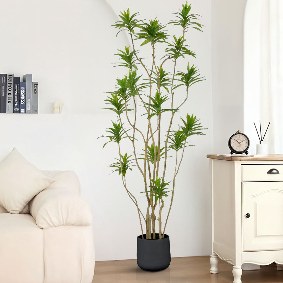 SOGA 2X 190cm Lily Bamboo Plant Tree Living Room Artificial Plant Home Accent Decoration • LUZ-APlant19019X2