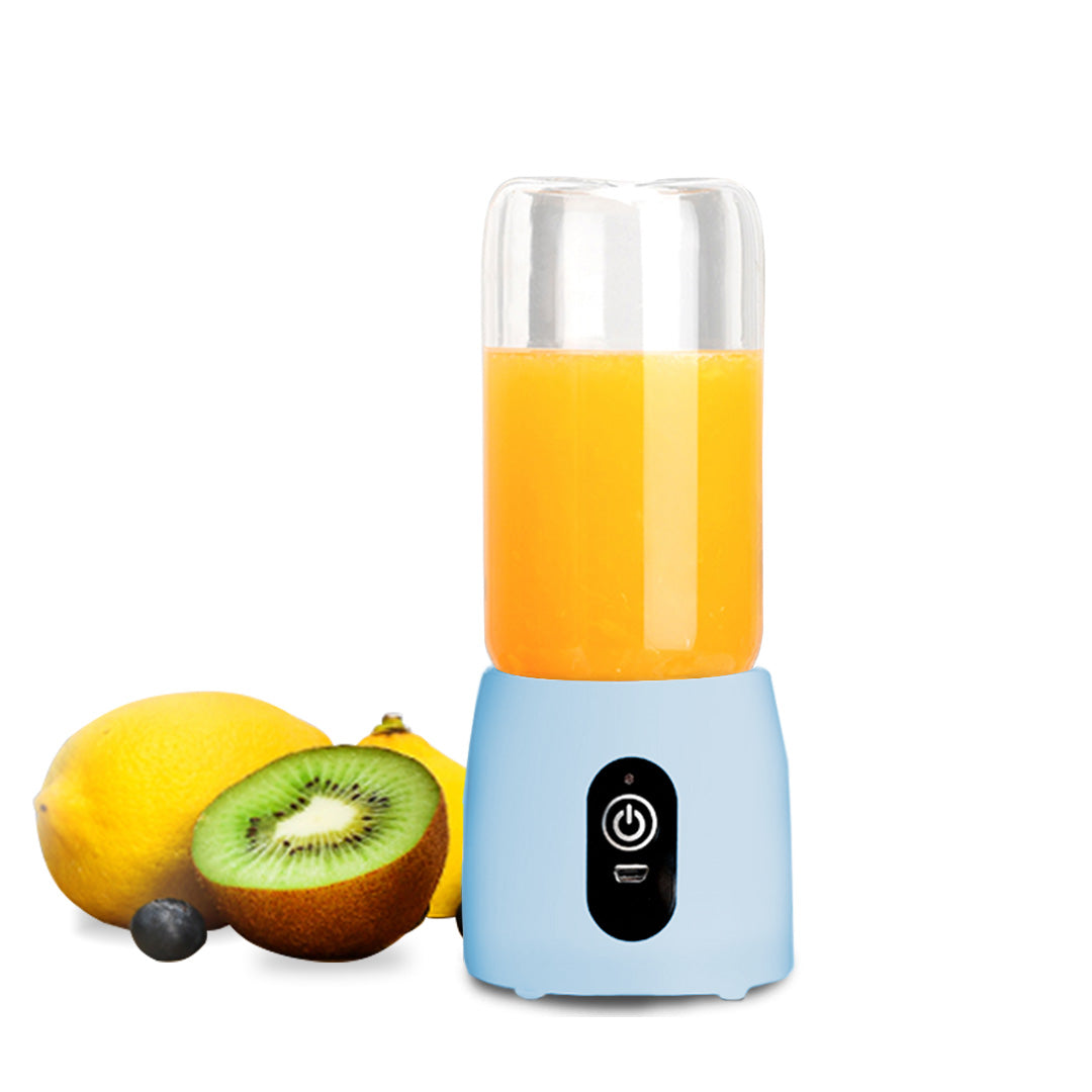 SOGA Portable Mini USB Rechargeable Handheld Juice Extractor Fruit Mixer Juicer Blue • LUZ-JuicerMN2Blue