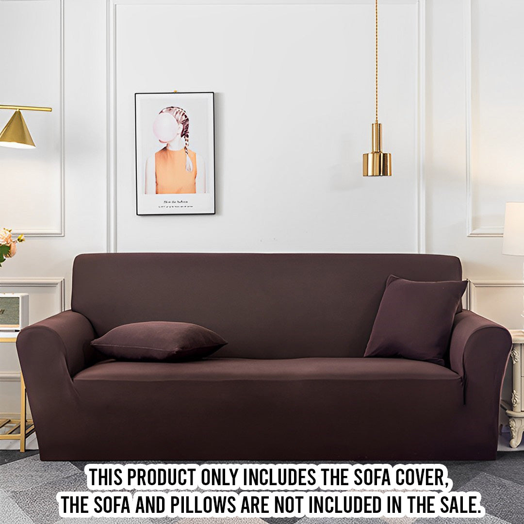 SOGA 3-Seater Coffee Sofa Cover Couch Protector High Stretch Lounge Slipcover Home Decor • LUZ-SofaCov207