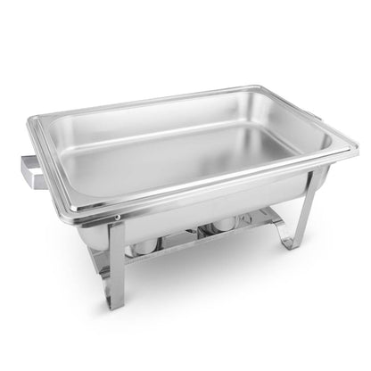 SOGA 2X 9L Stainless Steel Chafing Food Warmer Catering Dish Full Size • LUZ-ChafingDish56301X2