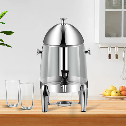 SOGA Stainless Steel 12L Beverage Dispenser Hot and Cold Juice Water Tea Chafer Urn Buffet Drink Container Jug • LUZ-VICDispenser5714