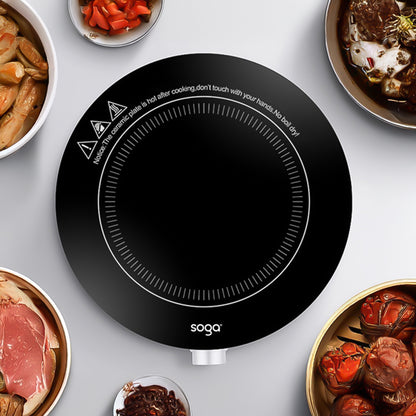 SOGA 2X 26cm Smart Electric Induction Cooktop Portable Kitchen Cooker for Cookware • LUZ-CooktopC20A6X2
