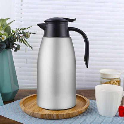 SOGA 1.5L Silver Color 3-Layer Stainless Steel Vacuum Durable Thermal Flask • LUZ-BottleWKE14