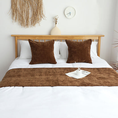 SOGA 45cm Chocolate Bed Wabi-sabi Elegant Japanese Style for Bed Set of 3 • LUZ-BedFlagS70