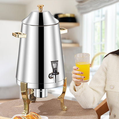 SOGA Stainless Steel Dispenser Beverage Juicer Commercial Buffet Drink Container Jug with Side Handles • LUZ-VICDispenser5711
