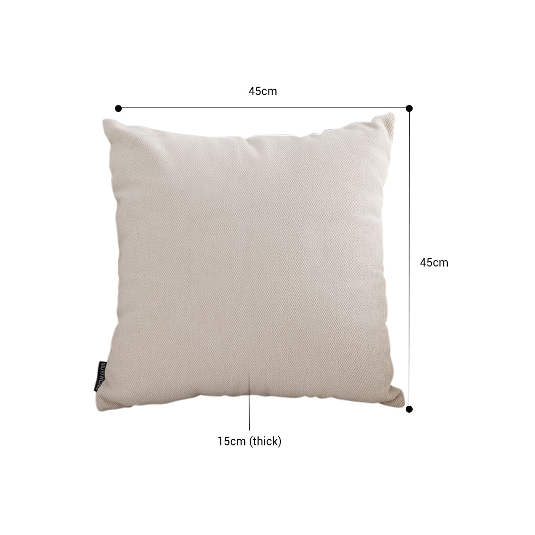 SOGA 2X 45cm Square Soft Polyester Luxury Count Modern Fashion Throw Pillow • LUZ-FrenchCushion228X2