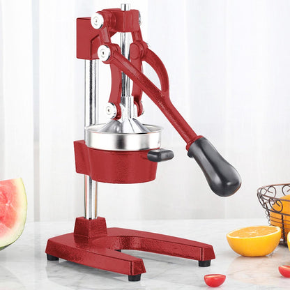 SOGA 2X Commercial Manual Juicer Hand Press Juice Extractor Squeezer Orange Citrus Red • LUZ-JuicerManualRedX2