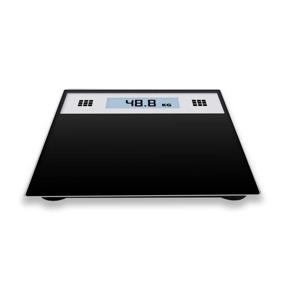 SOGA 180kg Electronic Talking Scale Weight Fitness Glass Bathroom Scale LCD Display Stainless LUZ-TalkingScaleStainless