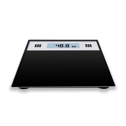 SOGA 180kg Electronic Talking Scale Weight Fitness Glass Bathroom Scale LCD Display Stainless LUZ-TalkingScaleStainless