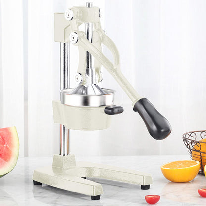 SOGA 2X Commercial Manual Juicer Hand Press Juice Extractor Squeezer Orange Citrus White • LUZ-JuicerManualWhiteX2