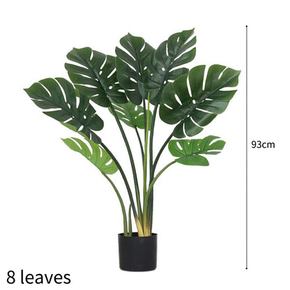 SOGA 4X 93cm Artificial Indoor Potted Turtle Back Fake Decoration Tree Flower Pot Plant • LUZ-APlantFHGP9308X4