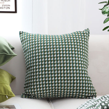 SOGA 2X 45cm Subtle Green Foliage Pillow SquareThrow pillow • LUZ-FrenchCushion259X2