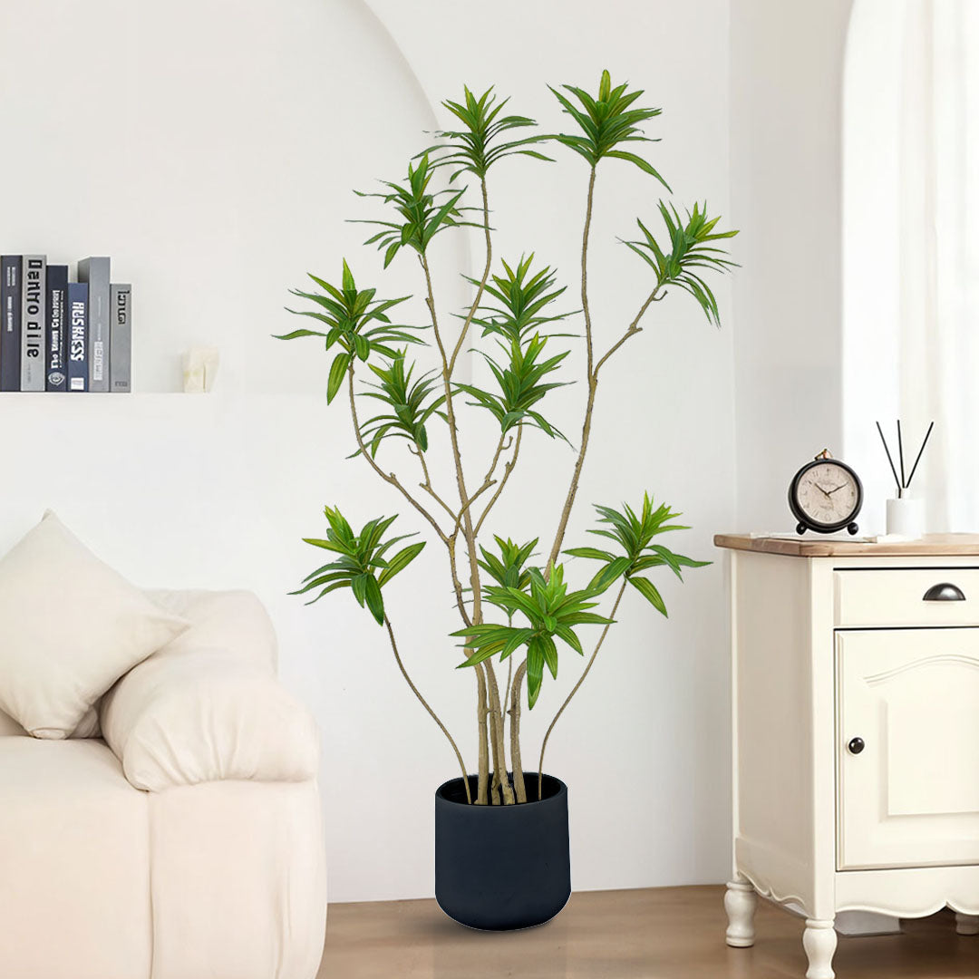 SOGA 2X 150cm Lily Bamboo Plant Tree Living Room Artificial Plant Home Accent Decoration • LUZ-APlant15012X2