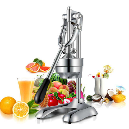 SOGA 2x Stainless Steel Manual Juicer Hand Press Juice Extractor Squeezer Orange Citrus • LUZ-JuicerManualSSX2