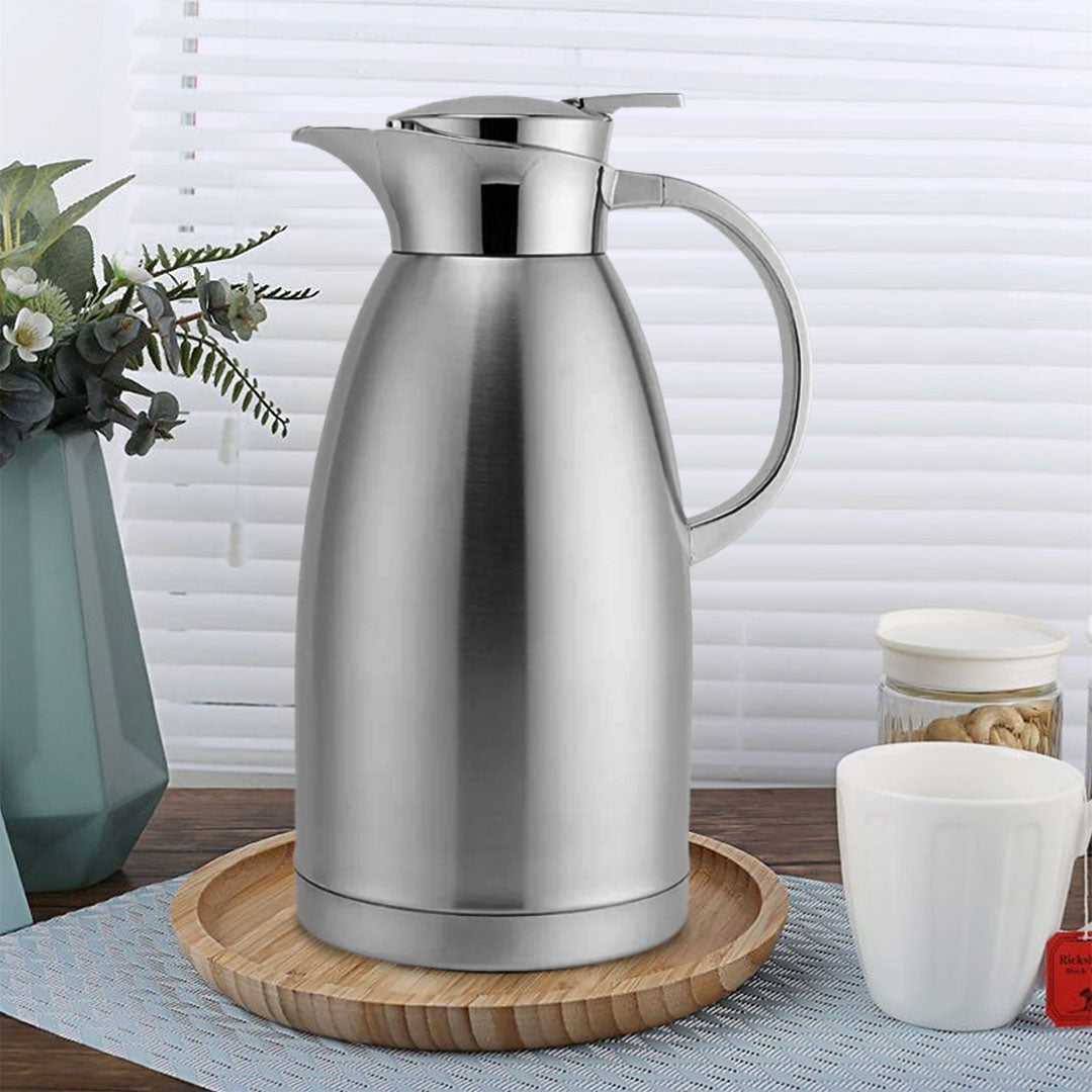 SOGA 2.3L Silver Double-Wall vacuum with 2 layers stainless steel Construction Thermal Flask • LUZ-BottleWKE17