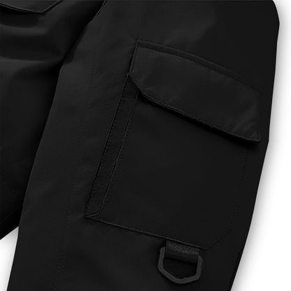 abbee Black 2XL Winter Fur Hooded Down Jacket Stylish Lightweight Quilted Warm Puffer Coat • LUZ-DJ-5858G